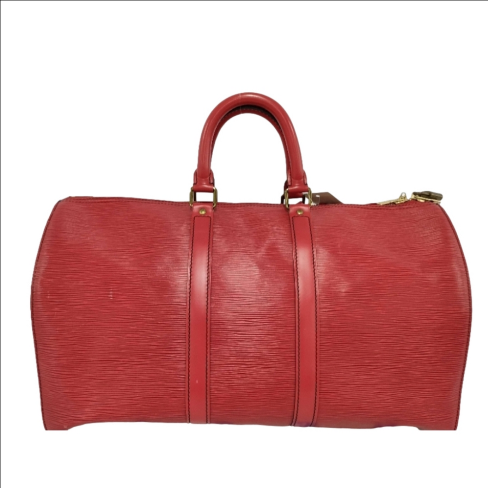 Authentic Certificate Louis Vuitton Keepall 45, Epi - Picture 2 of 13
